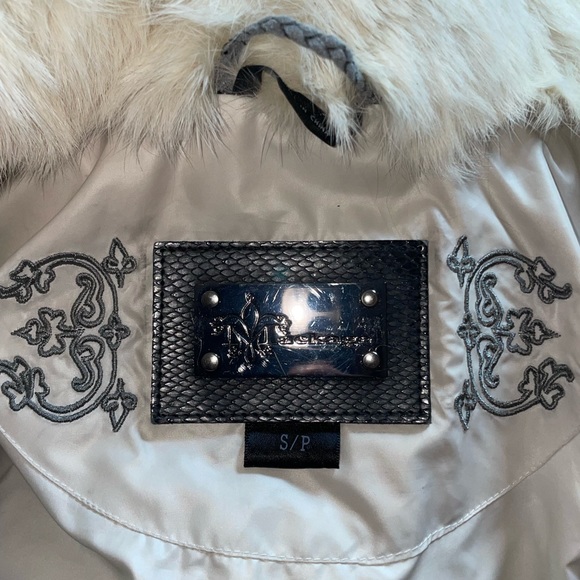 Geniune Vintage MACKAGE Women's Duck Down Winter Coat with Rabbit Fur Trim - Picture 2 of 12